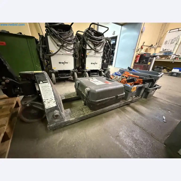 Equipment, material stocks and operating equipment of a plant construction company-2