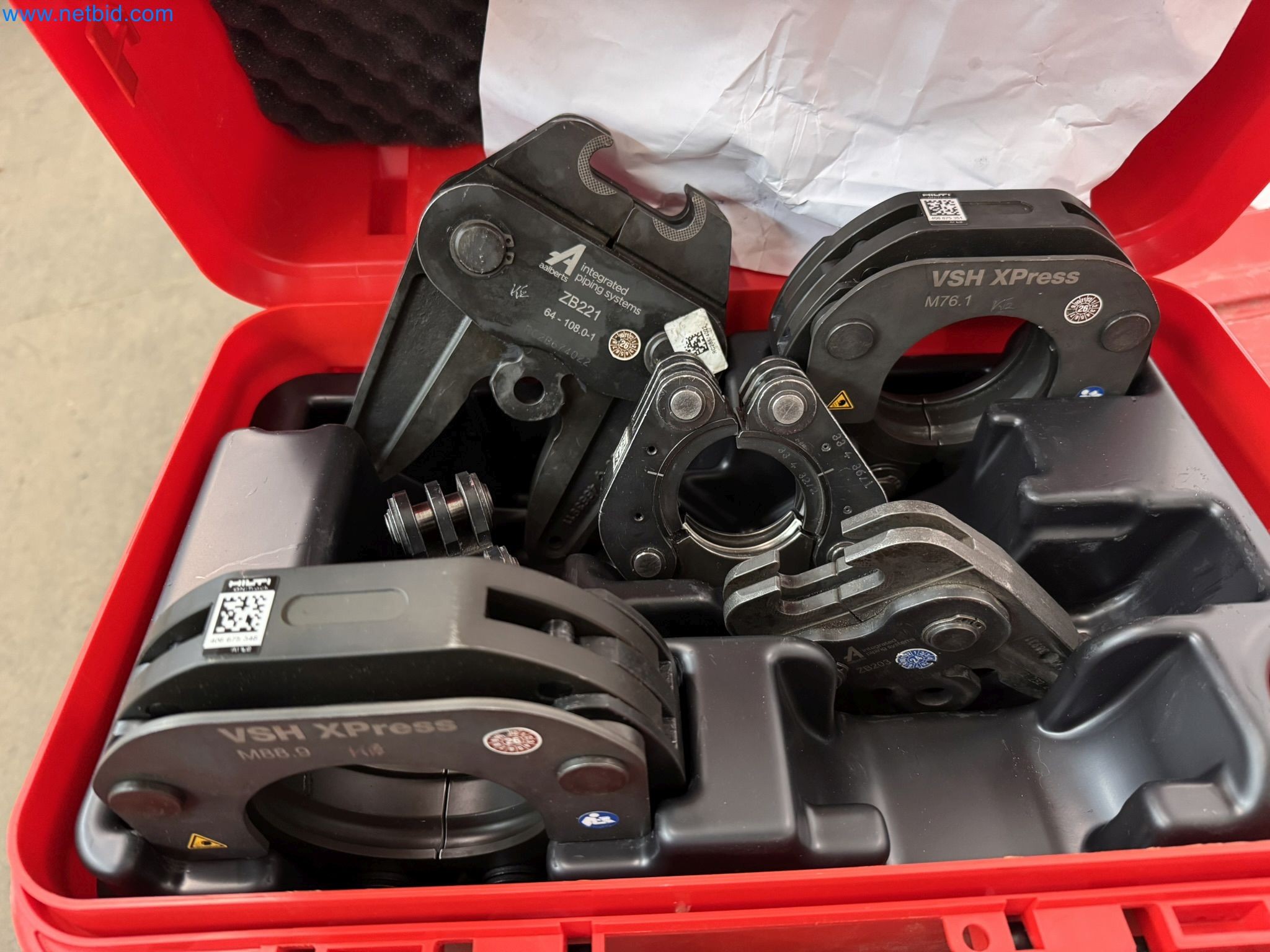 Equipment, material stocks and operating equipment of a plant construction company-1