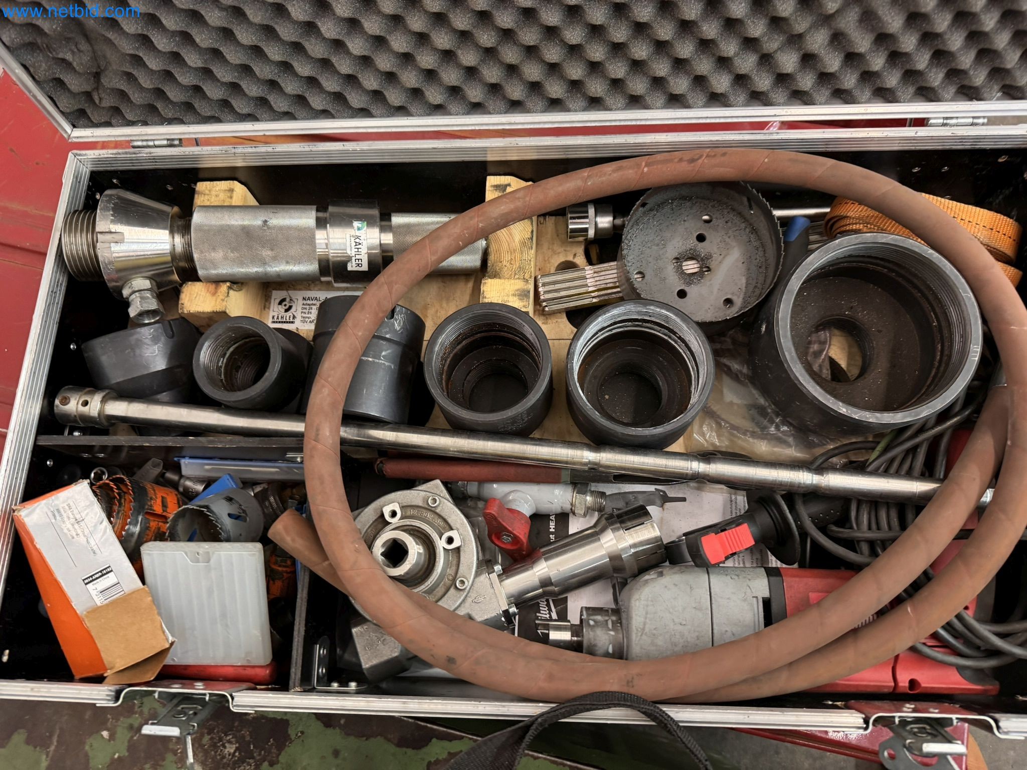 Equipment, material stocks and operating equipment of a plant construction company-1