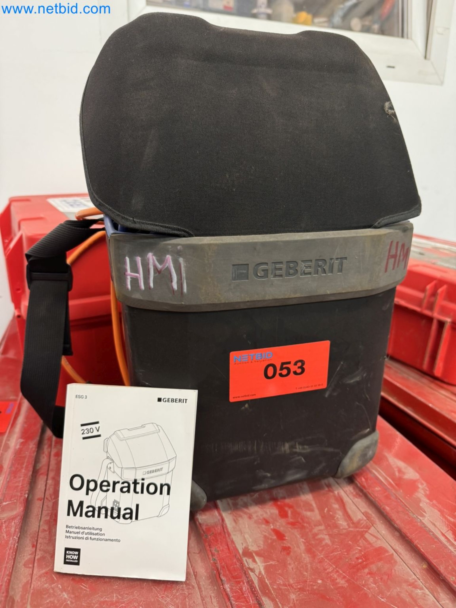 Equipment, material stocks and operating equipment of a plant construction company-1