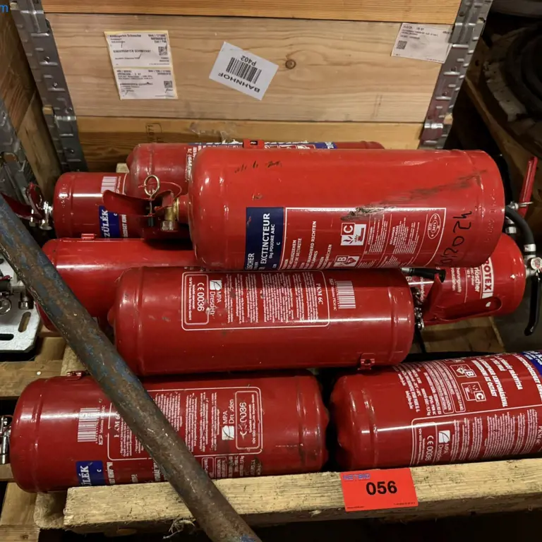 9 Fire extinguisher