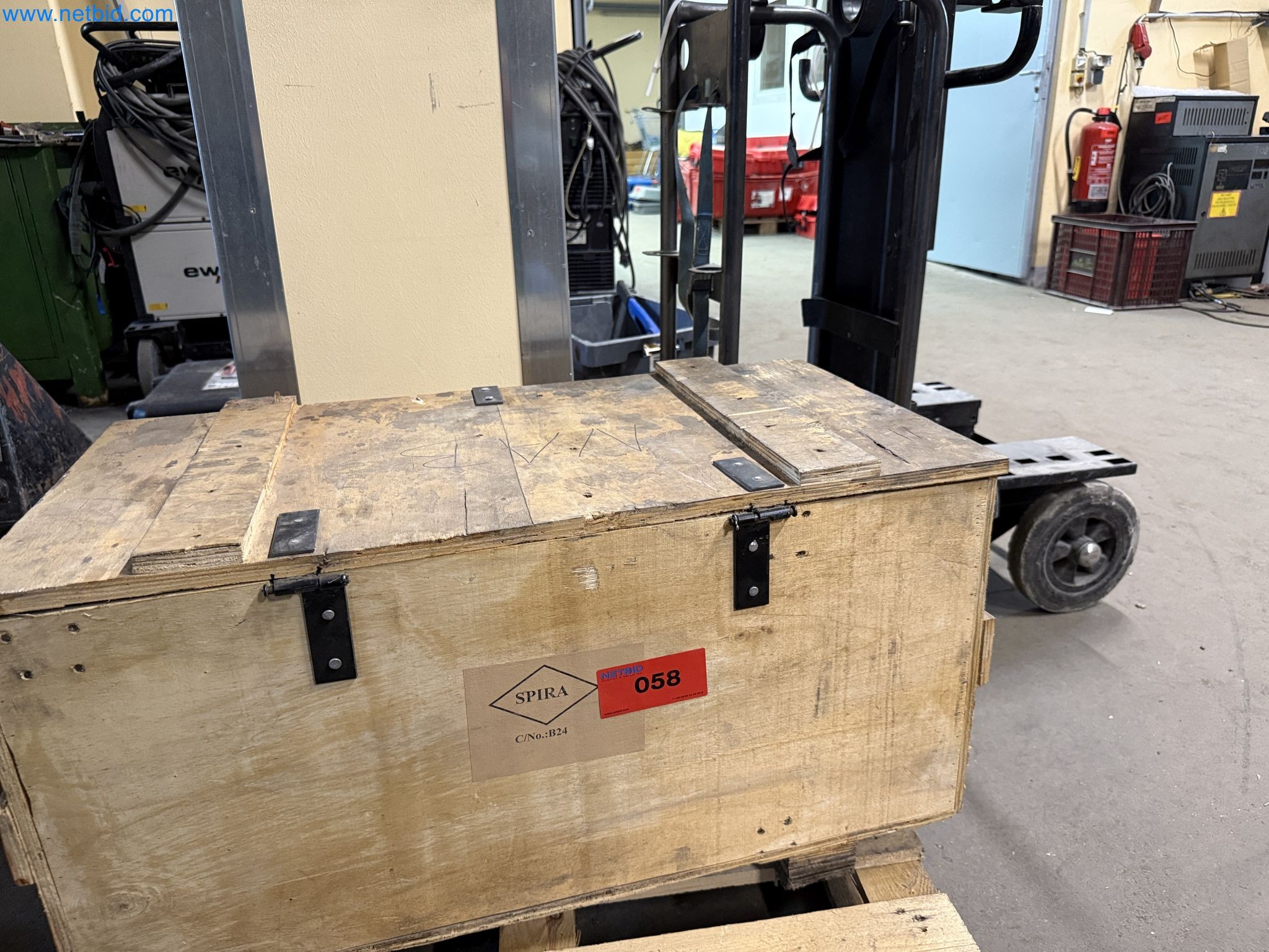 Equipment, material stocks and operating equipment of a plant construction company-2