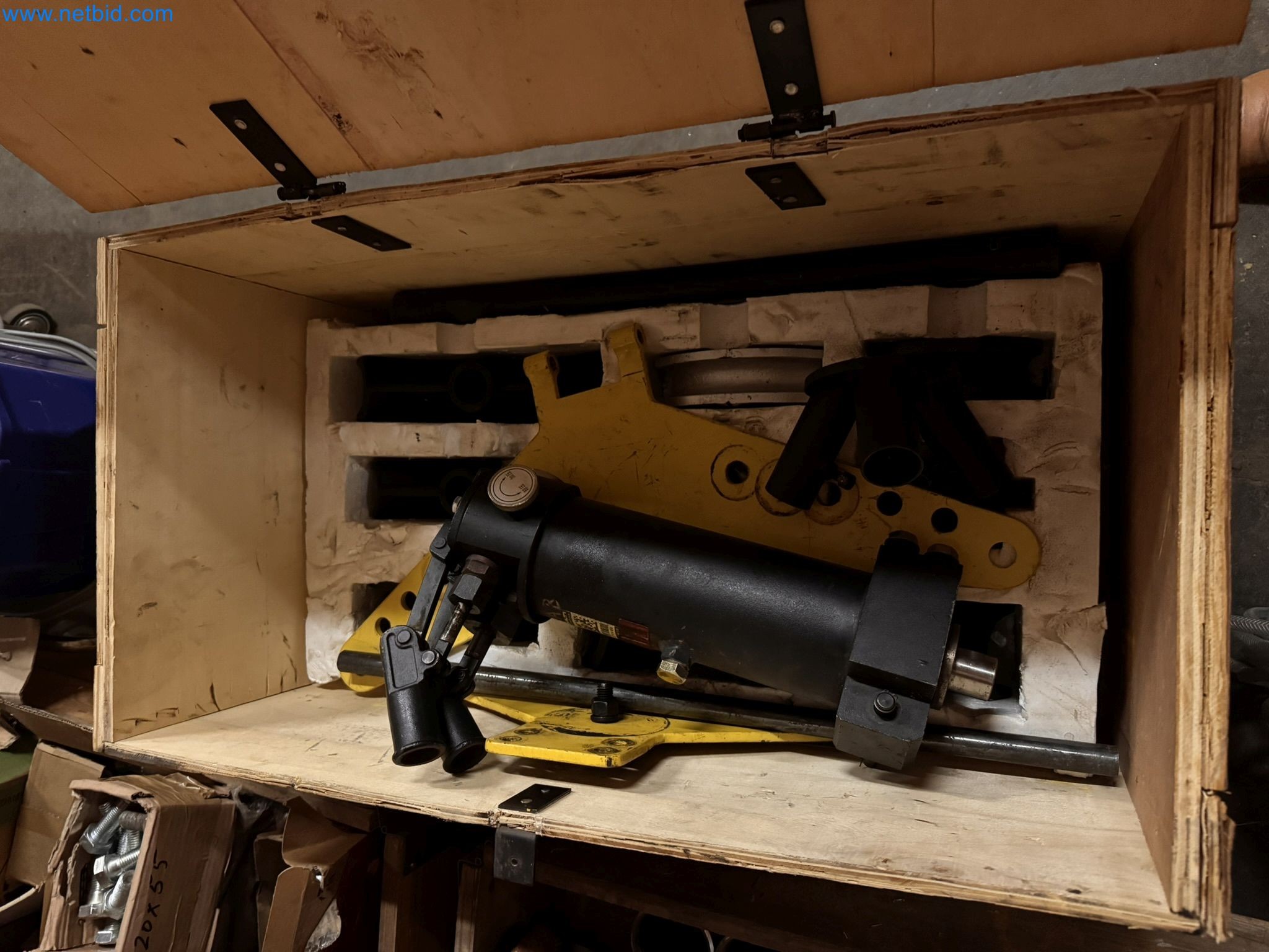 Equipment, material stocks and operating equipment of a plant construction company-3