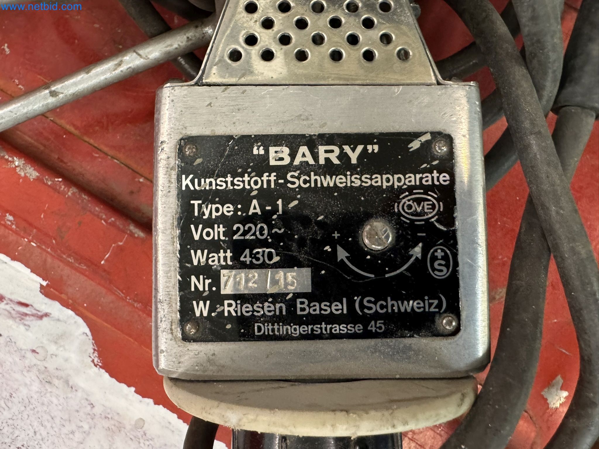 Equipment, material stocks and operating equipment of a plant construction company-2