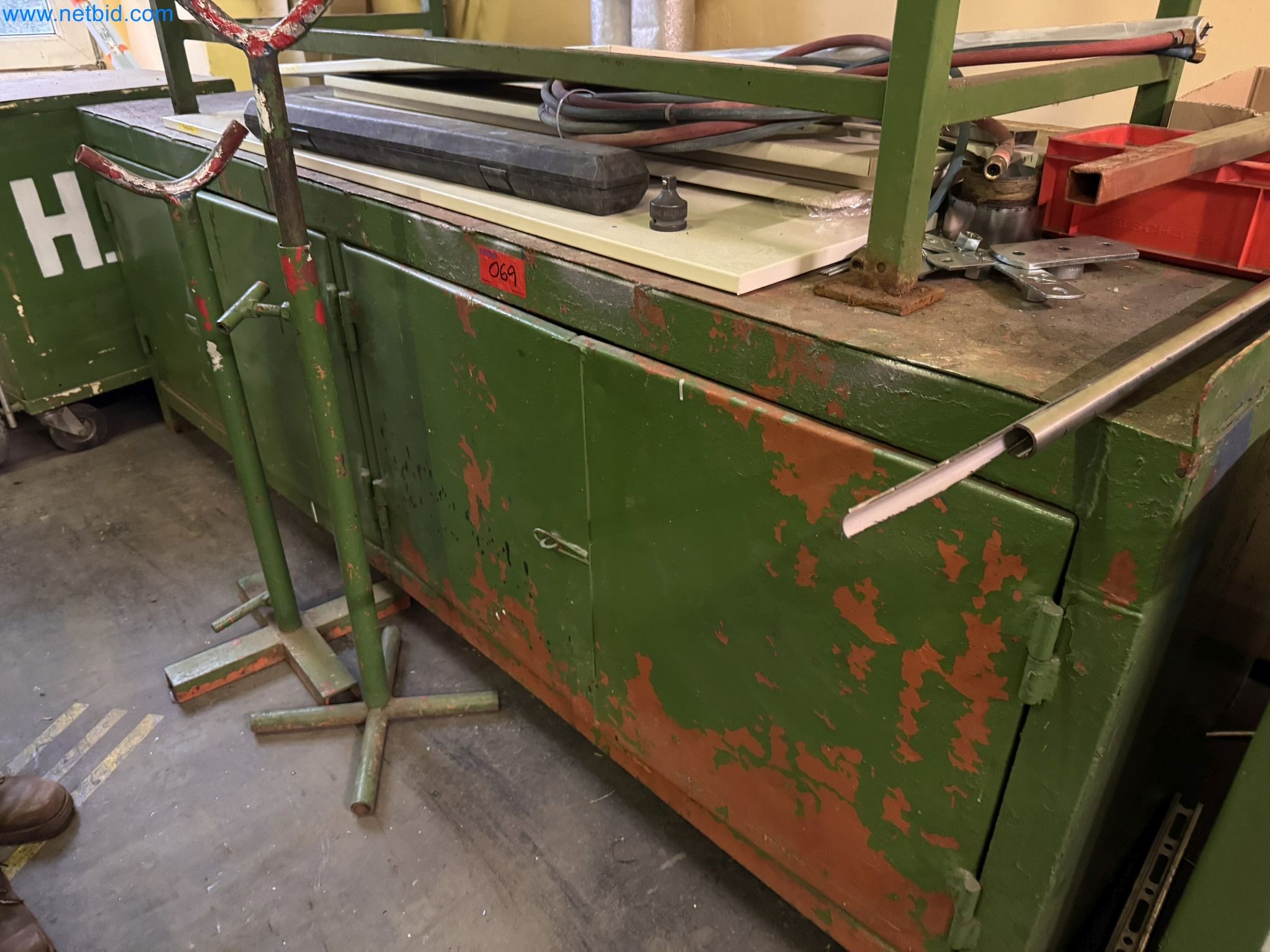 Equipment, material stocks and operating equipment of a plant construction company-2