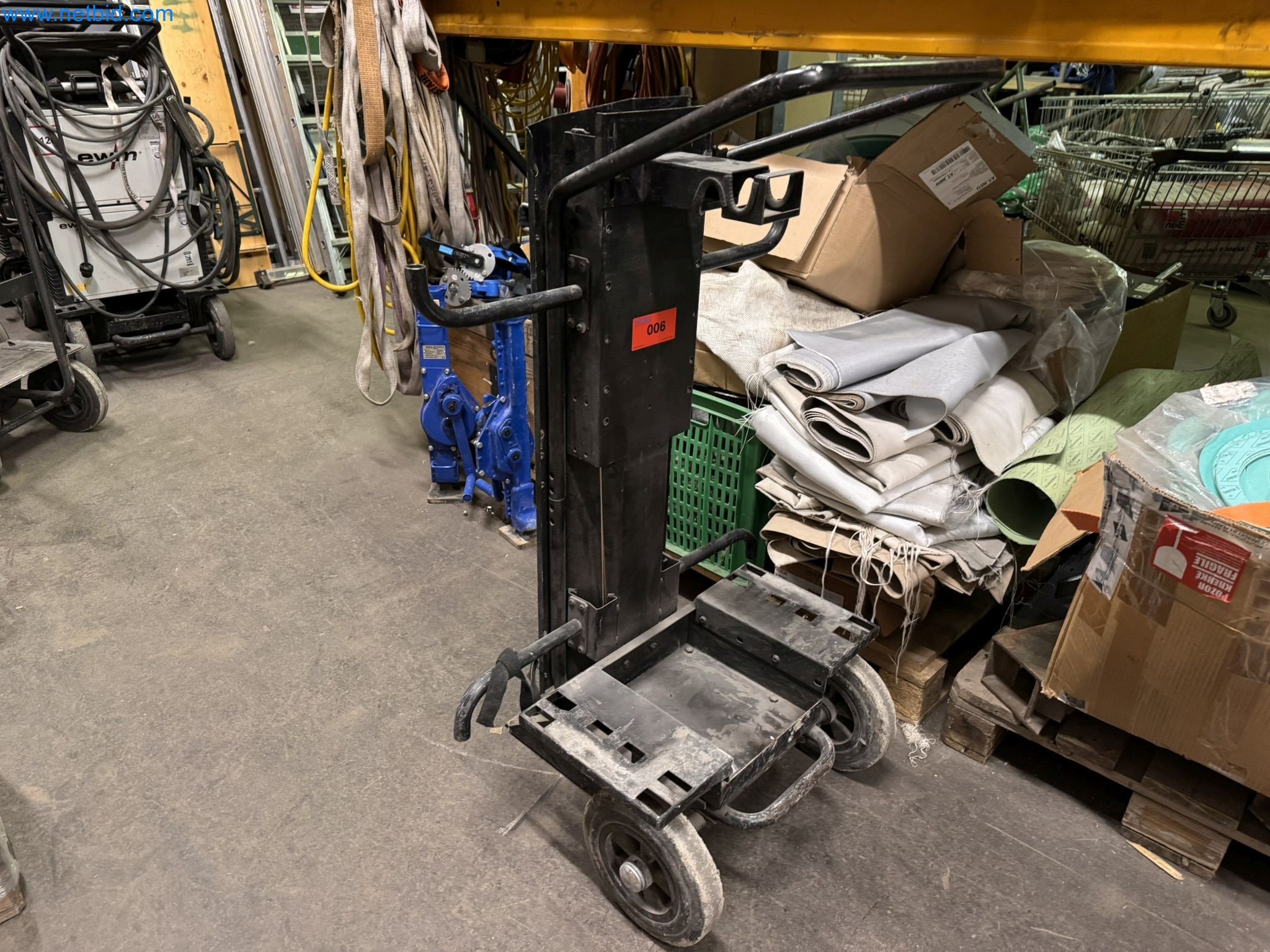 Equipment, material stocks and operating equipment of a plant construction company-2