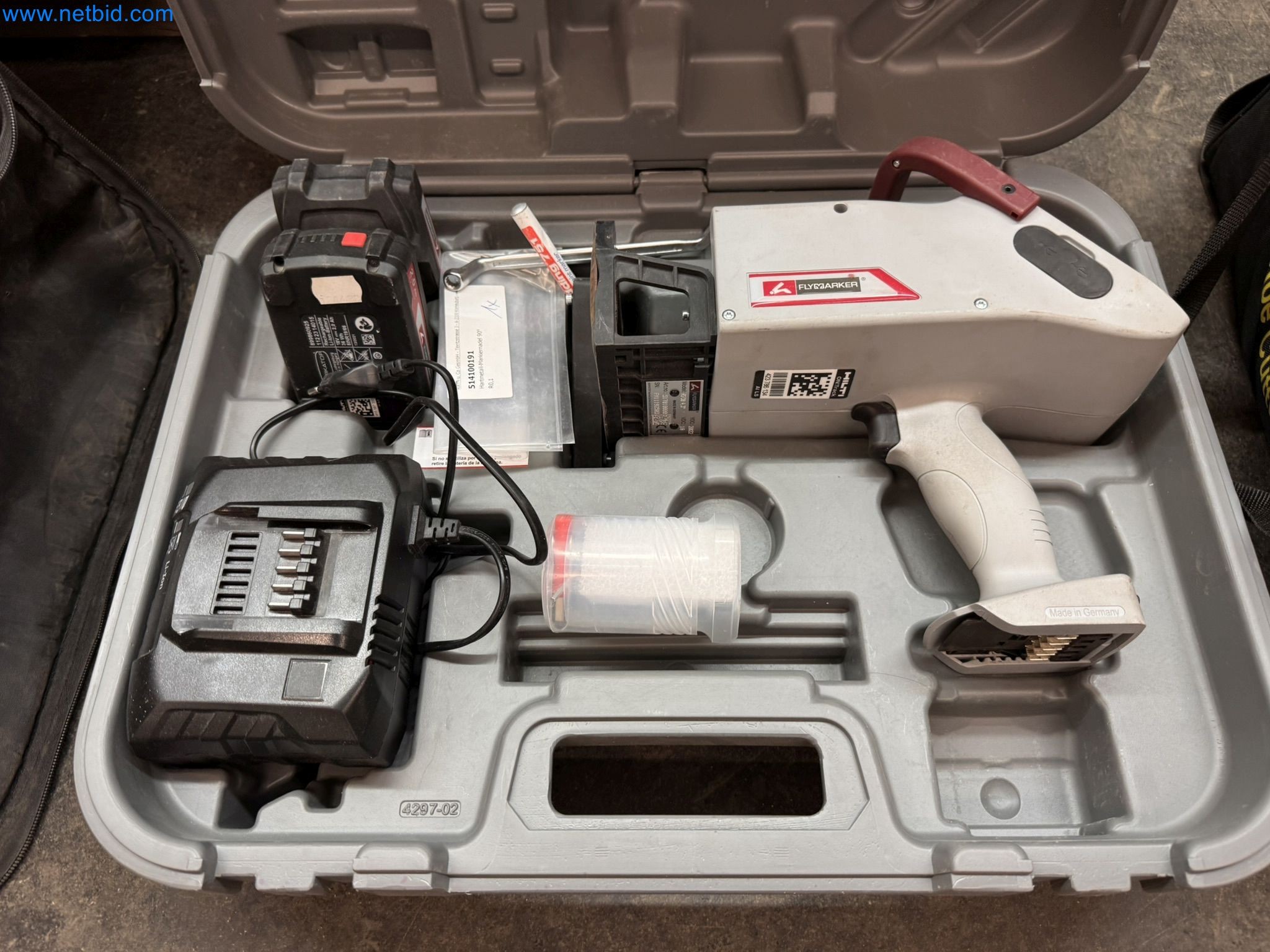 Equipment, material stocks and operating equipment of a plant construction company-1