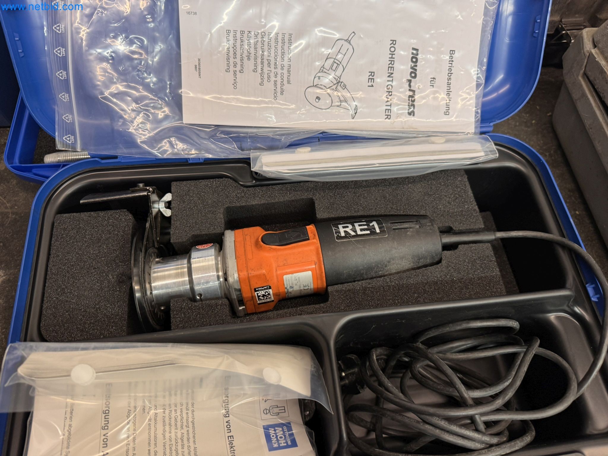 Equipment, material stocks and operating equipment of a plant construction company-1