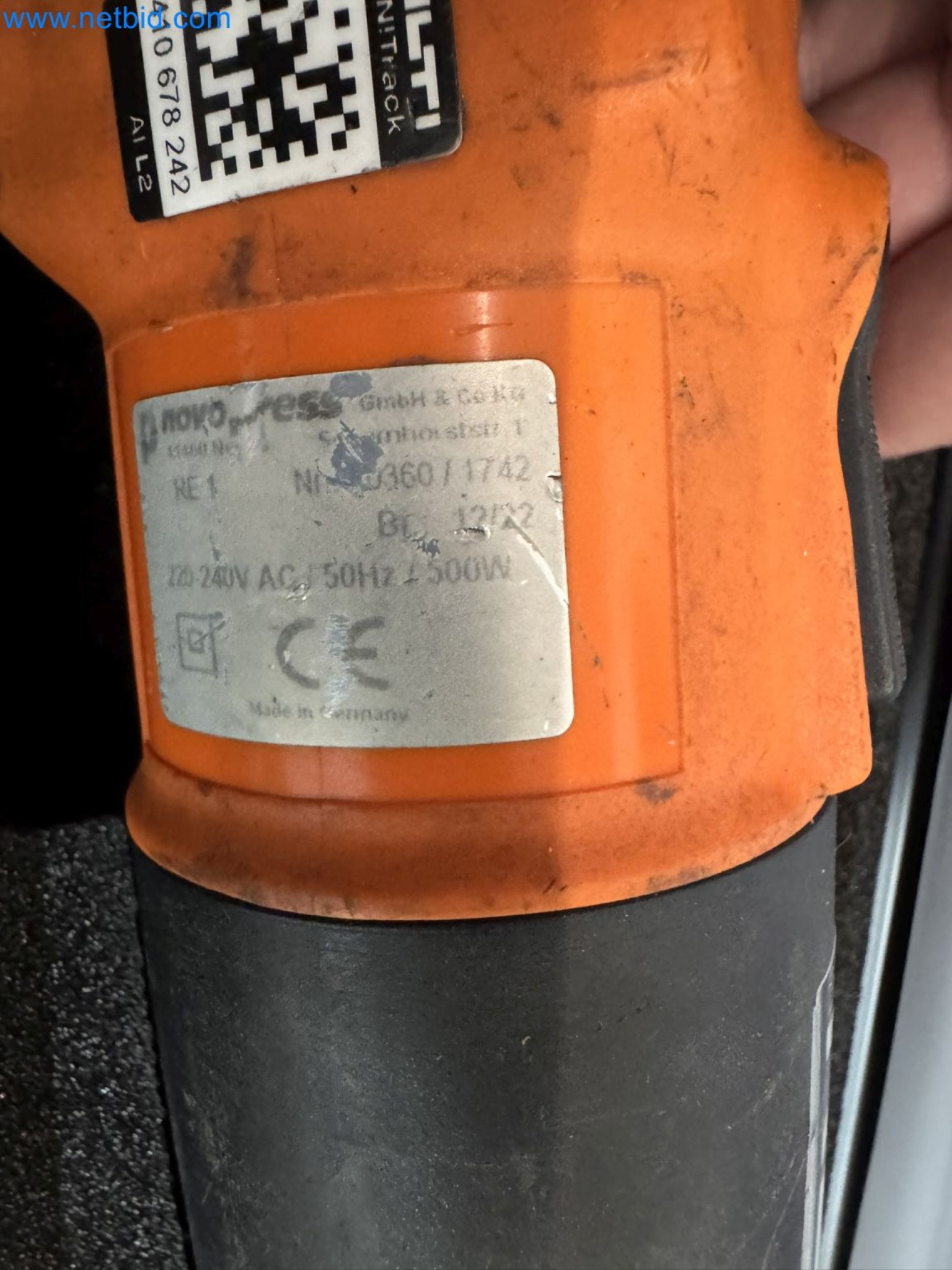 Equipment, material stocks and operating equipment of a plant construction company-3