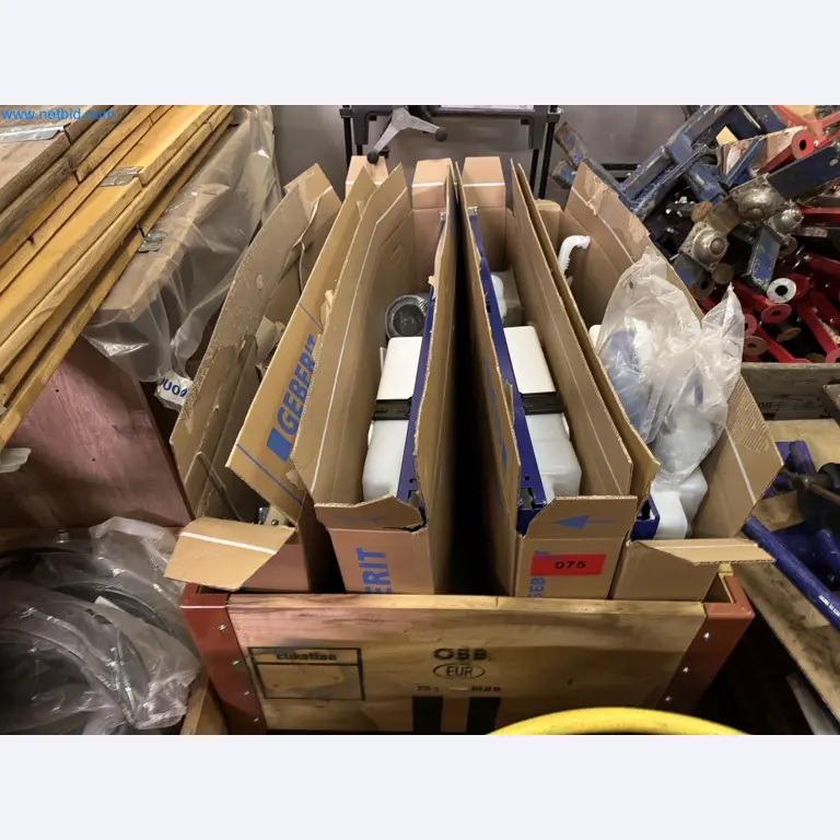 Equipment, material stocks and operating equipment of a plant construction company-1