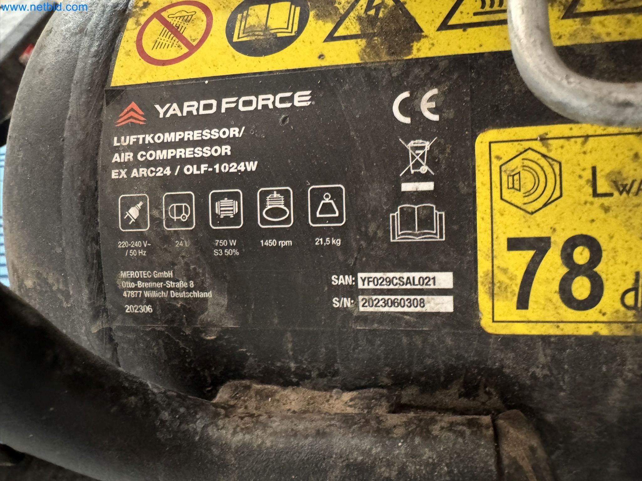 Equipment, material stocks and operating equipment of a plant construction company-2