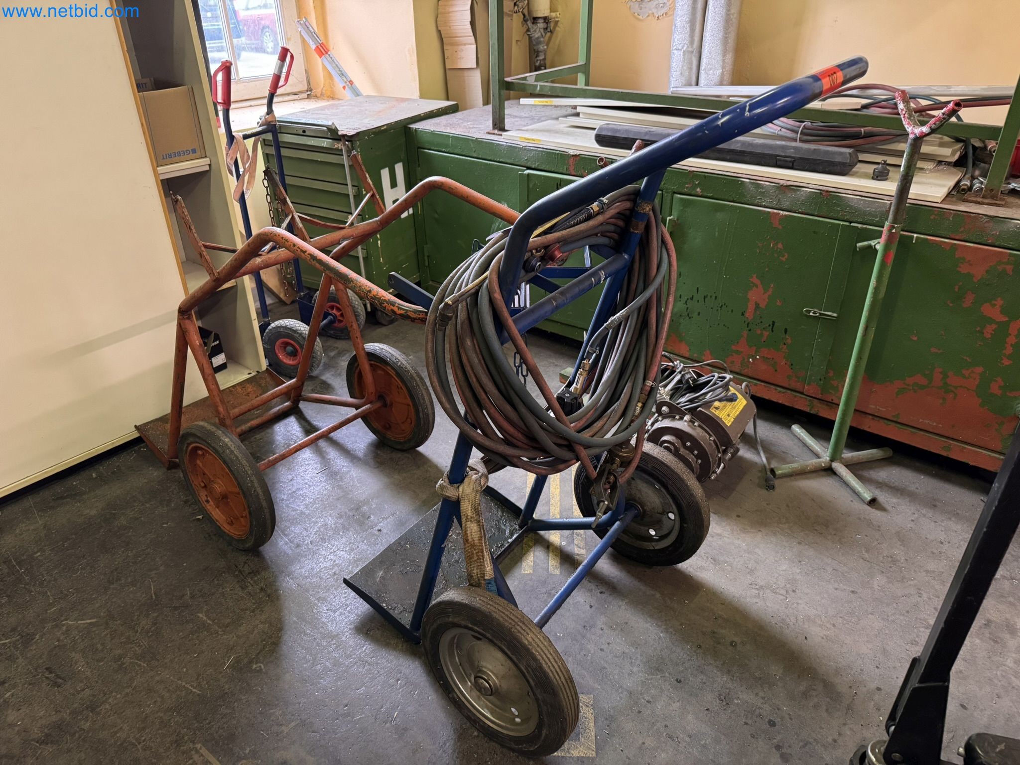 Equipment, material stocks and operating equipment of a plant construction company-1