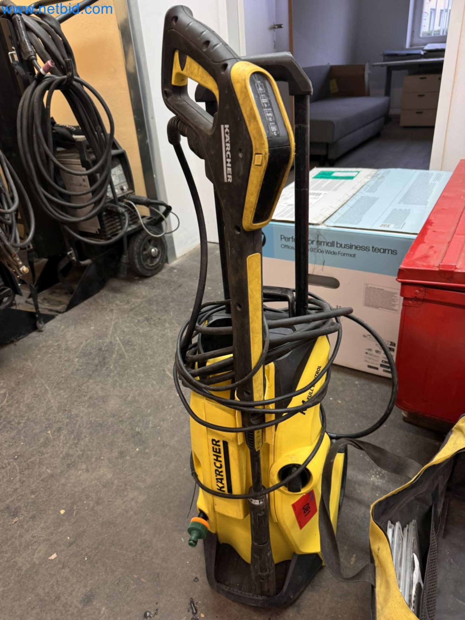 Equipment, material stocks and operating equipment of a plant construction company-1