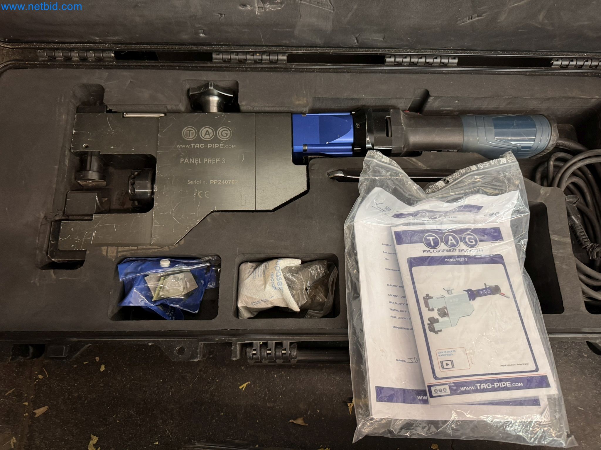 Equipment, material stocks and operating equipment of a plant construction company-1