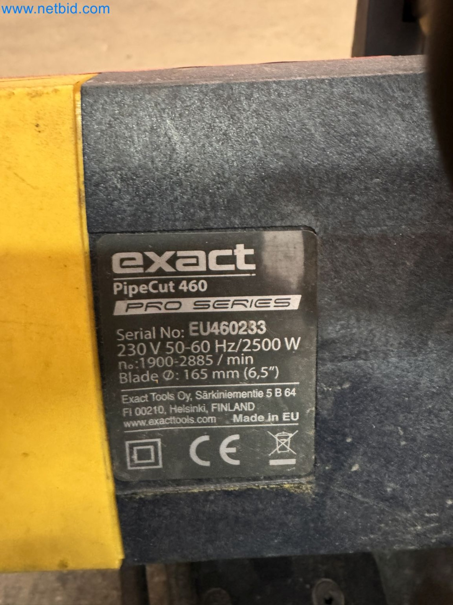 Equipment, material stocks and operating equipment of a plant construction company-3