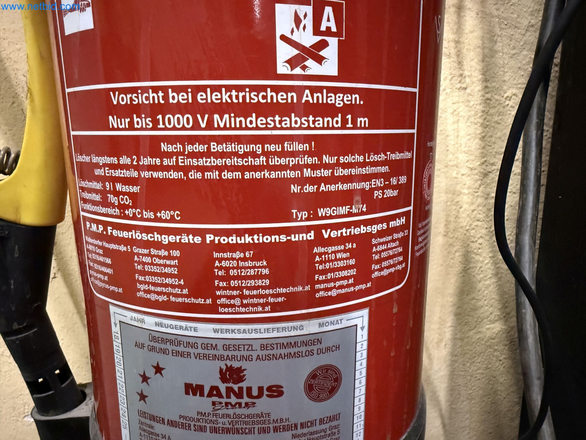 Equipment, material stocks and operating equipment of a plant construction company-3