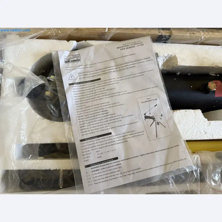 Equipment, material stocks and operating equipment of a plant construction company-2