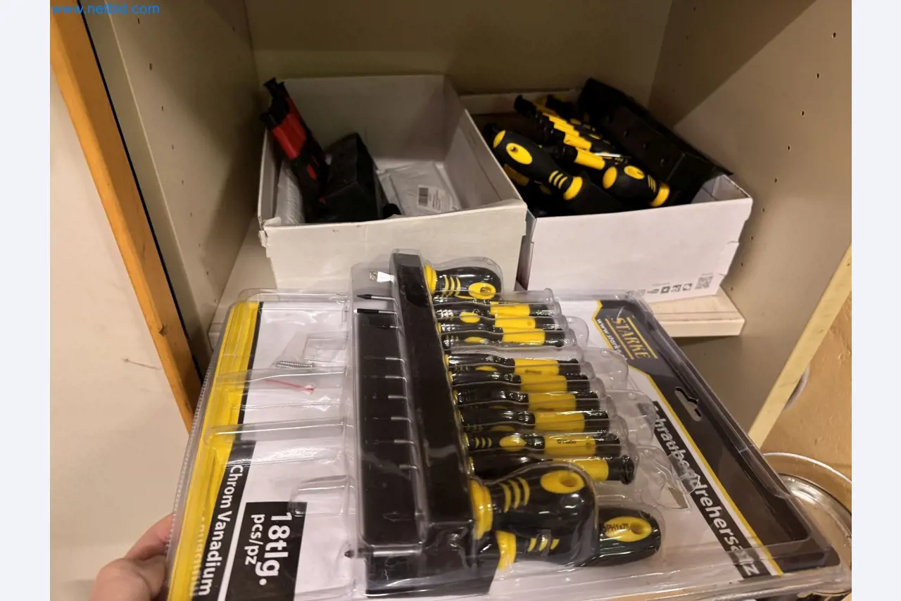 Equipment, material stocks and operating equipment of a plant construction company-2