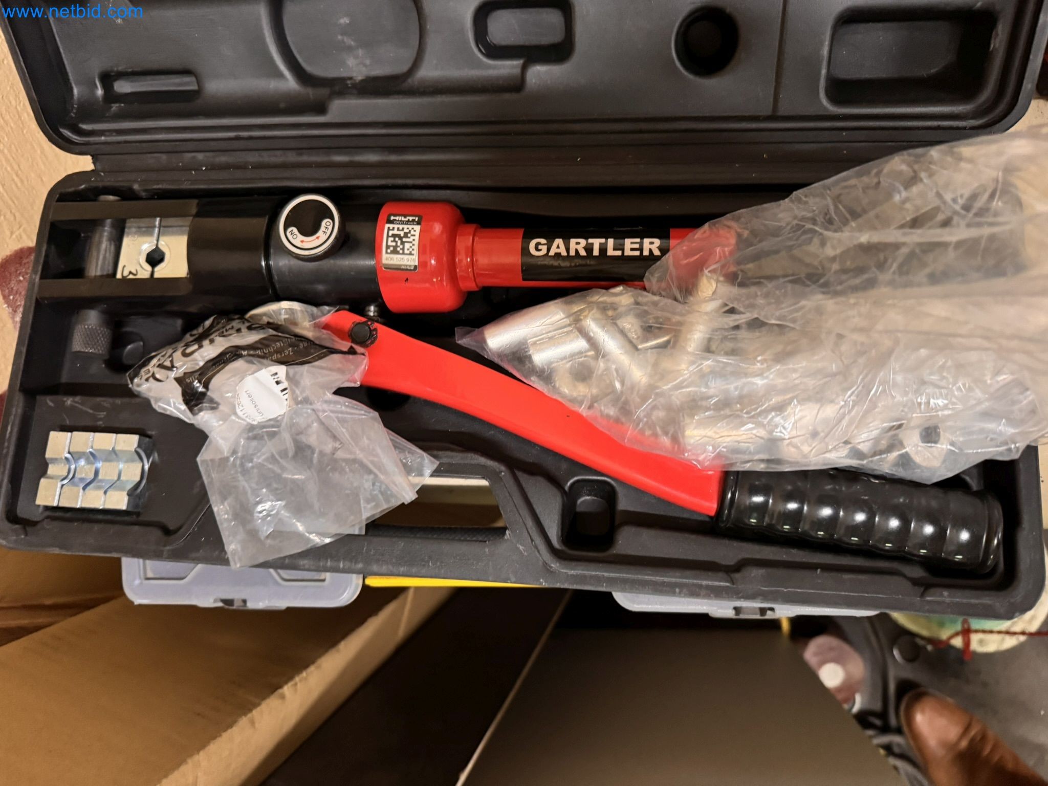 Equipment, material stocks and operating equipment of a plant construction company-3