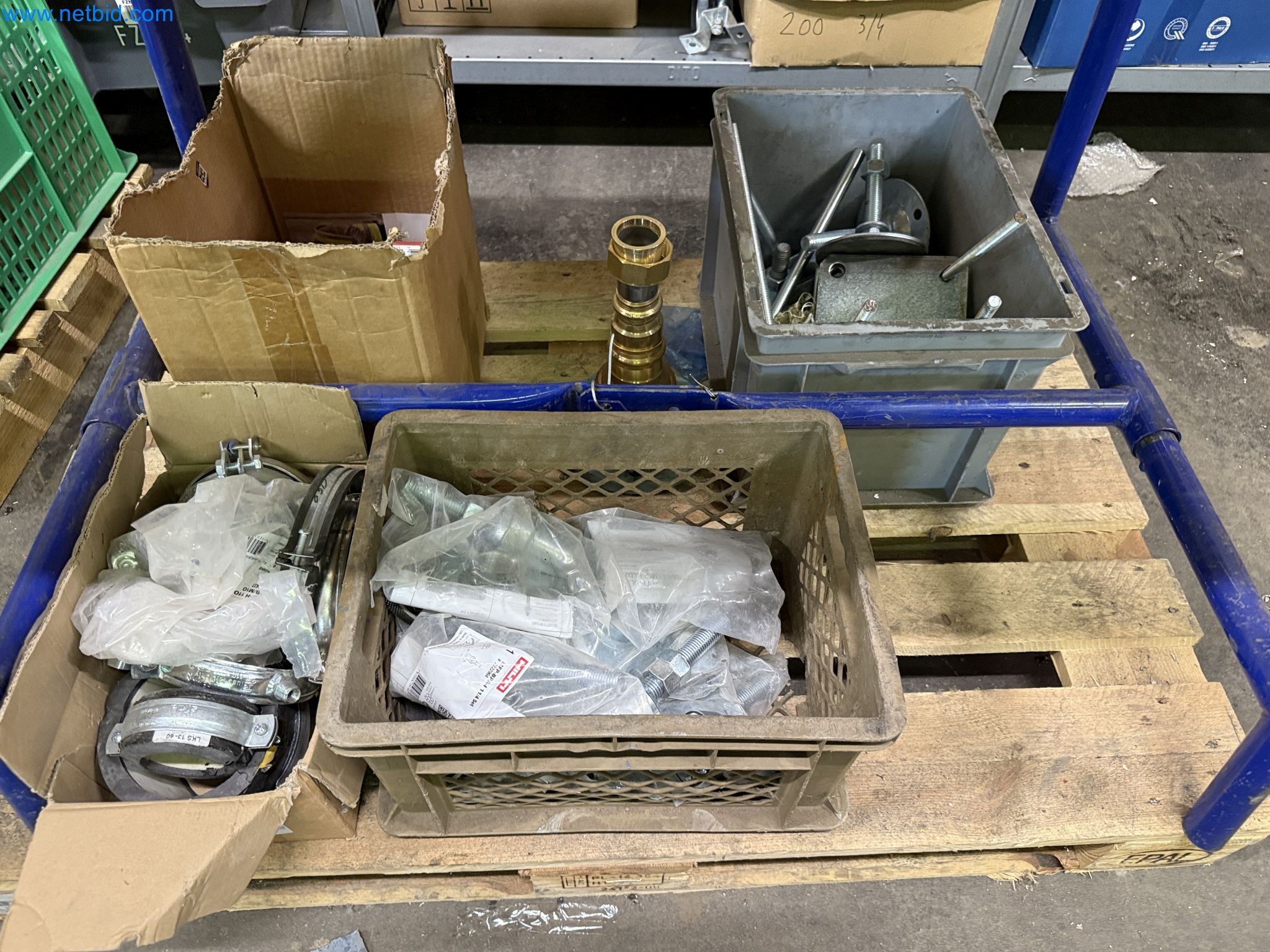 Equipment, material stocks and operating equipment of a plant construction company-10