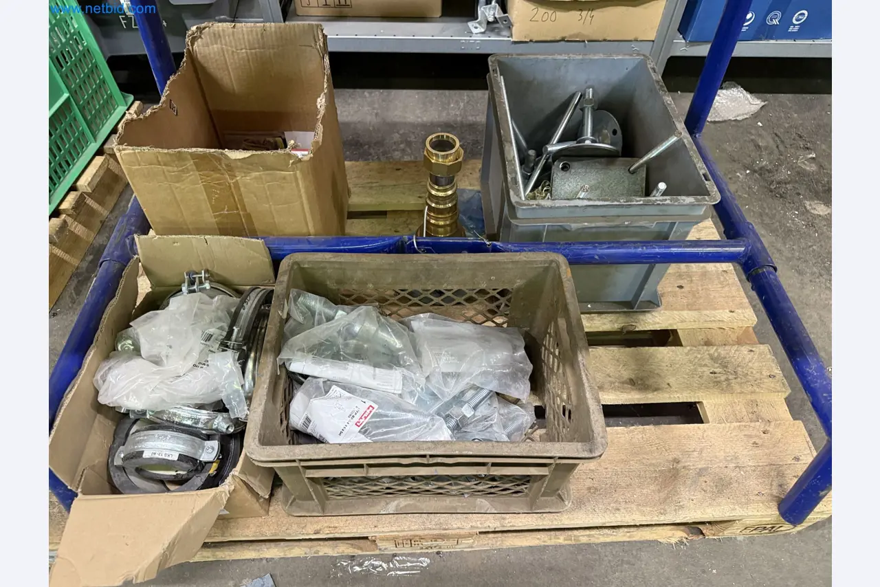 Equipment, material stocks and operating equipment of a plant construction company-10