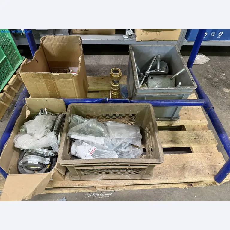 Equipment, material stocks and operating equipment of a plant construction company-10