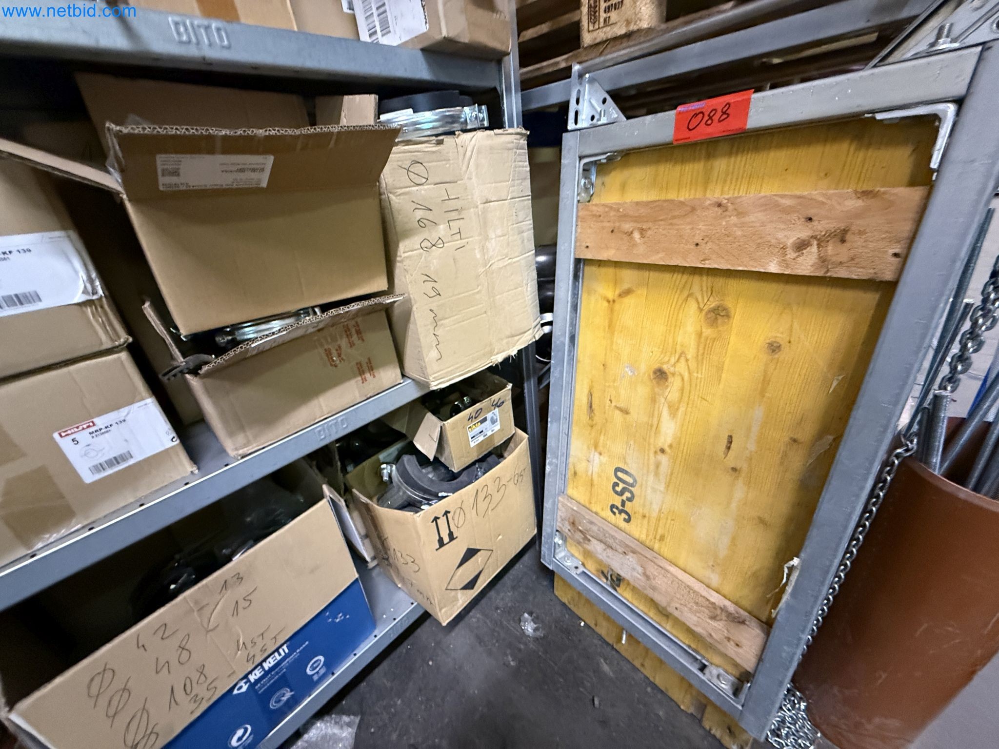 Equipment, material stocks and operating equipment of a plant construction company-12