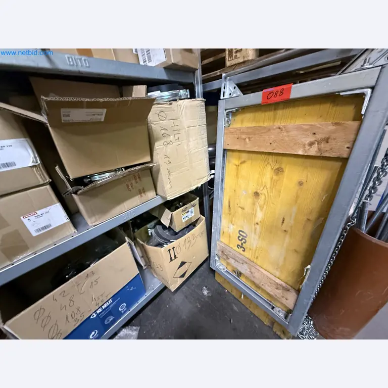 Equipment, material stocks and operating equipment of a plant construction company-12