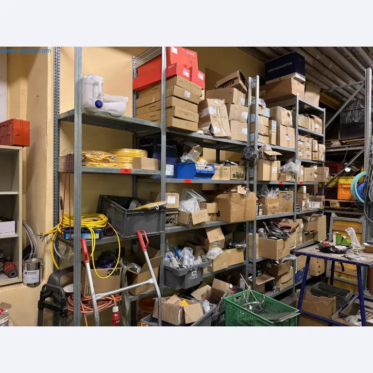 Equipment, material stocks and operating equipment of a plant construction company-13