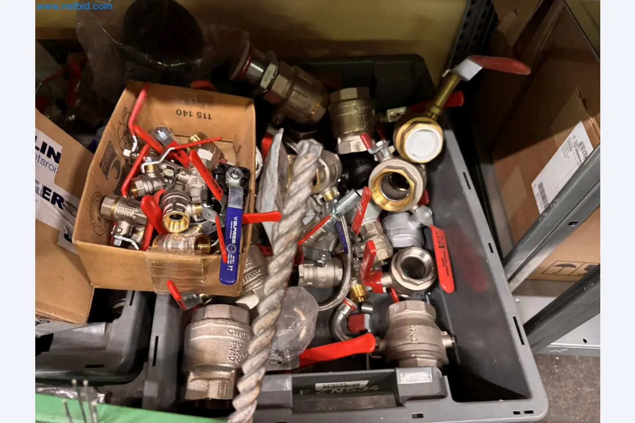 Equipment, material stocks and operating equipment of a plant construction company-17