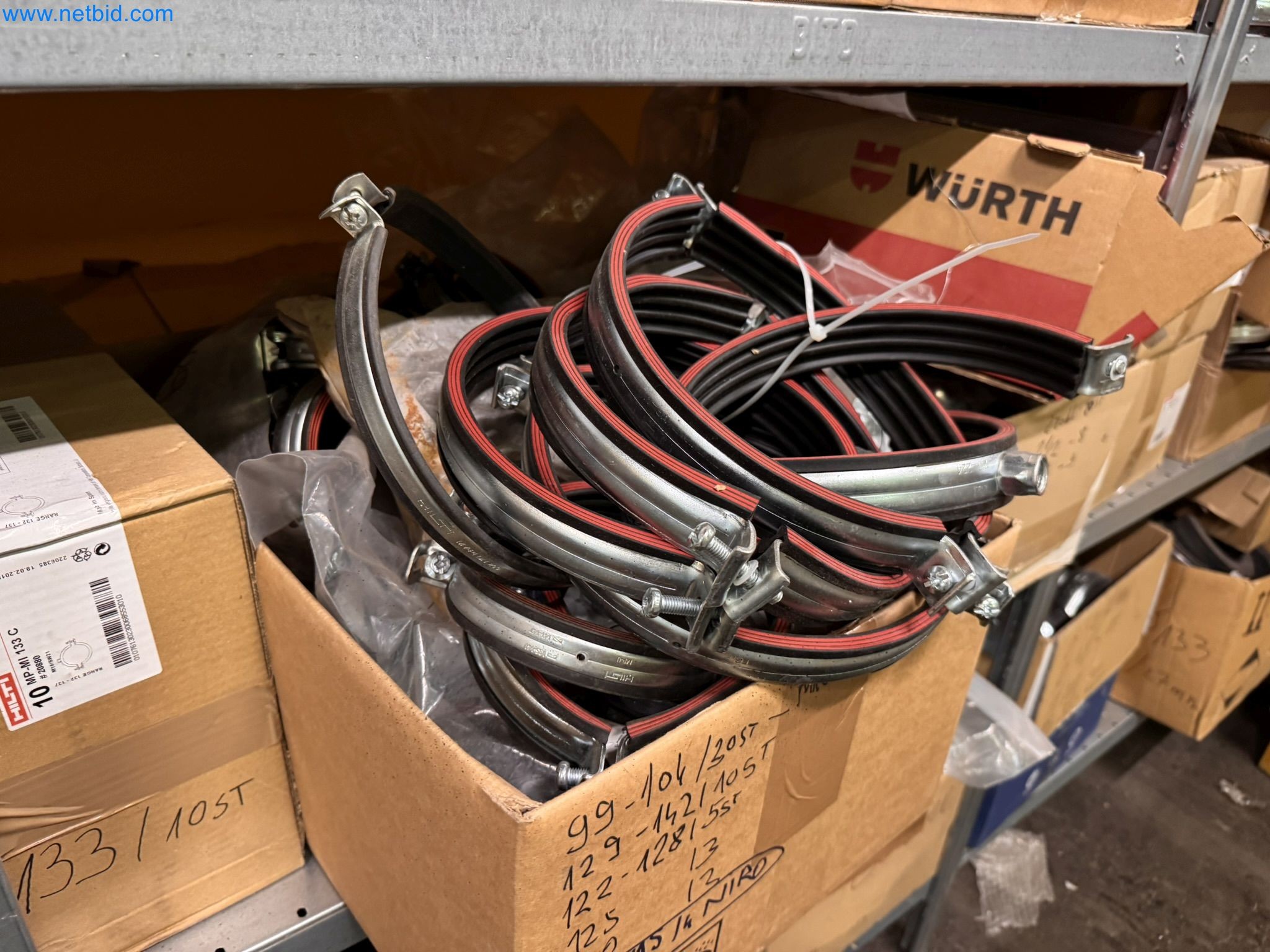 Equipment, material stocks and operating equipment of a plant construction company-19