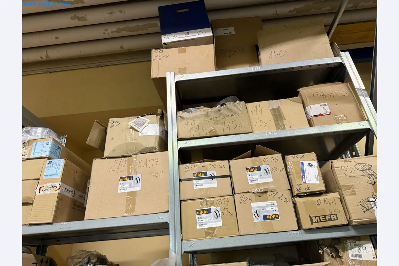 Equipment, material stocks and operating equipment of a plant construction company-1