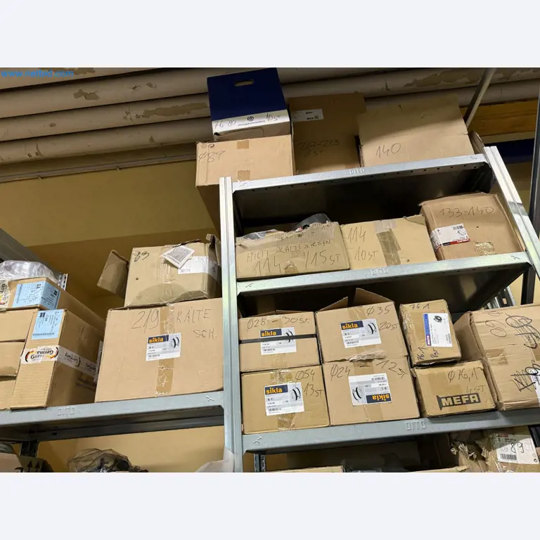 Equipment, material stocks and operating equipment of a plant construction company-1