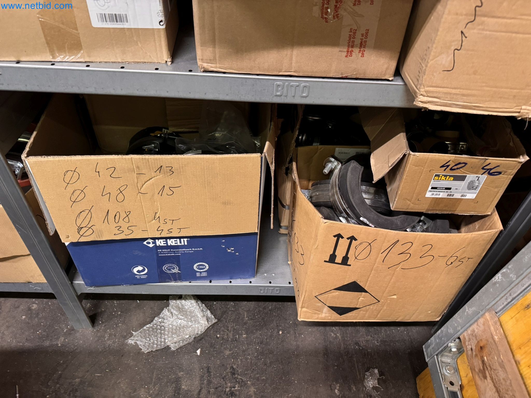 Equipment, material stocks and operating equipment of a plant construction company-22