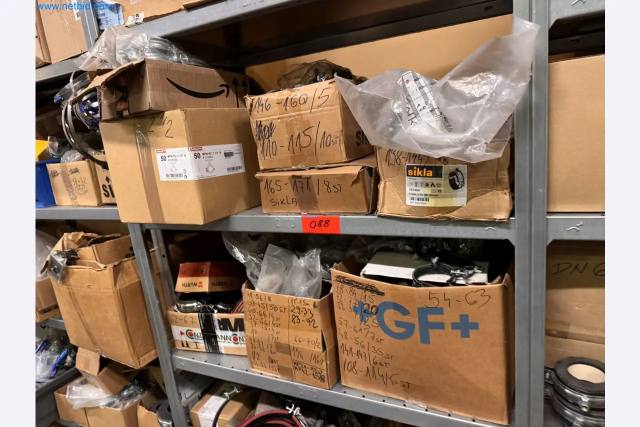 Equipment, material stocks and operating equipment of a plant construction company-25