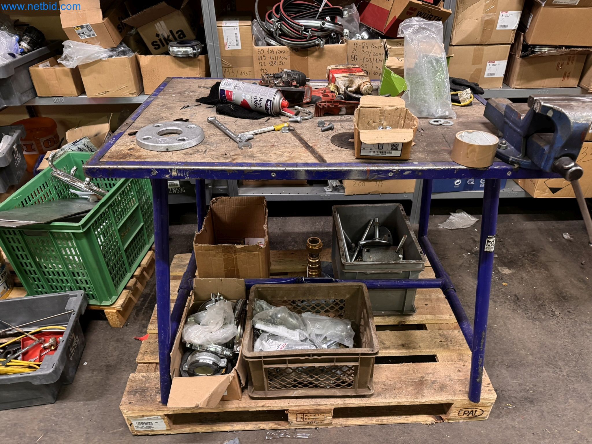 Equipment, material stocks and operating equipment of a plant construction company-26