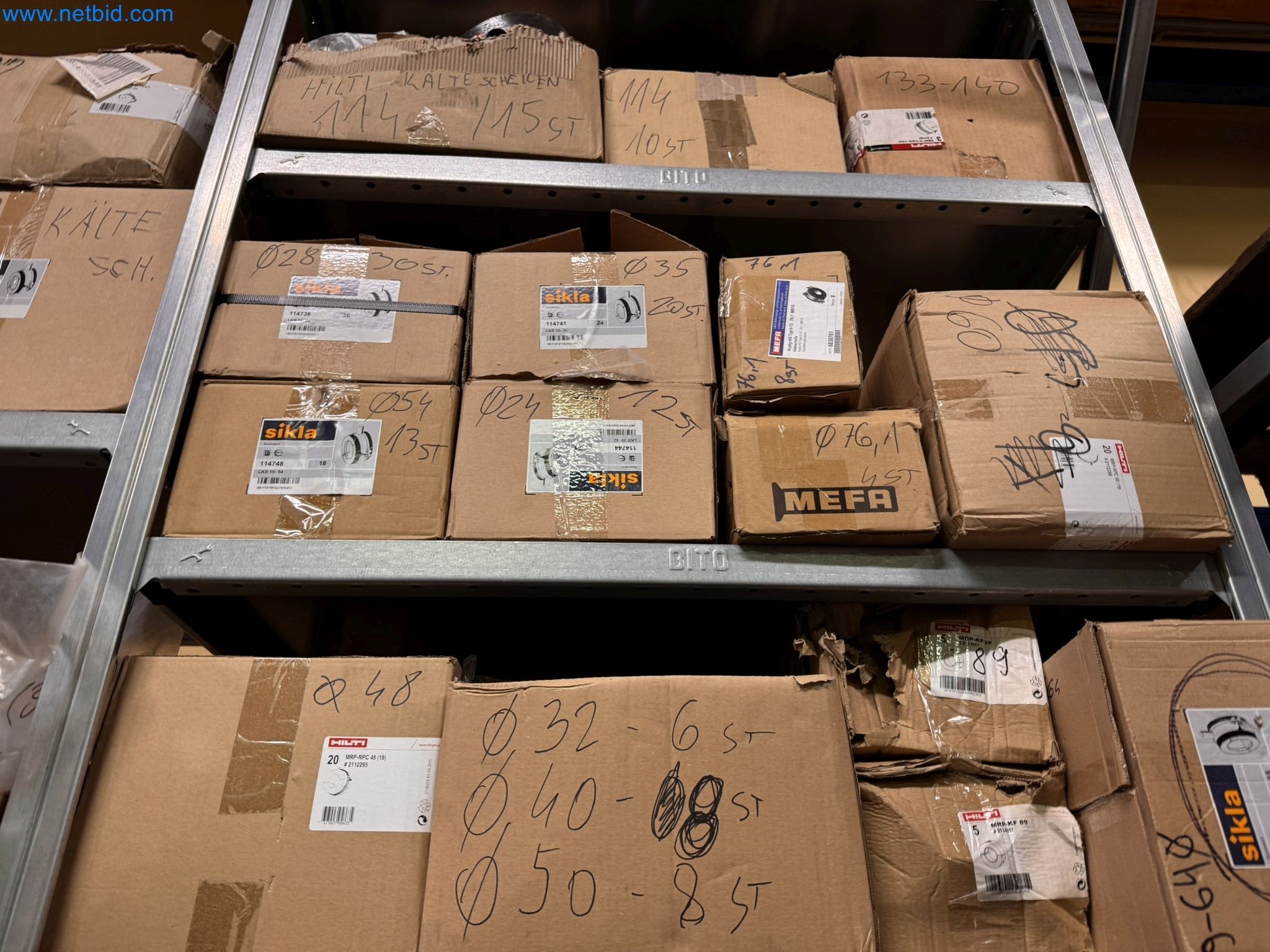 Equipment, material stocks and operating equipment of a plant construction company-27