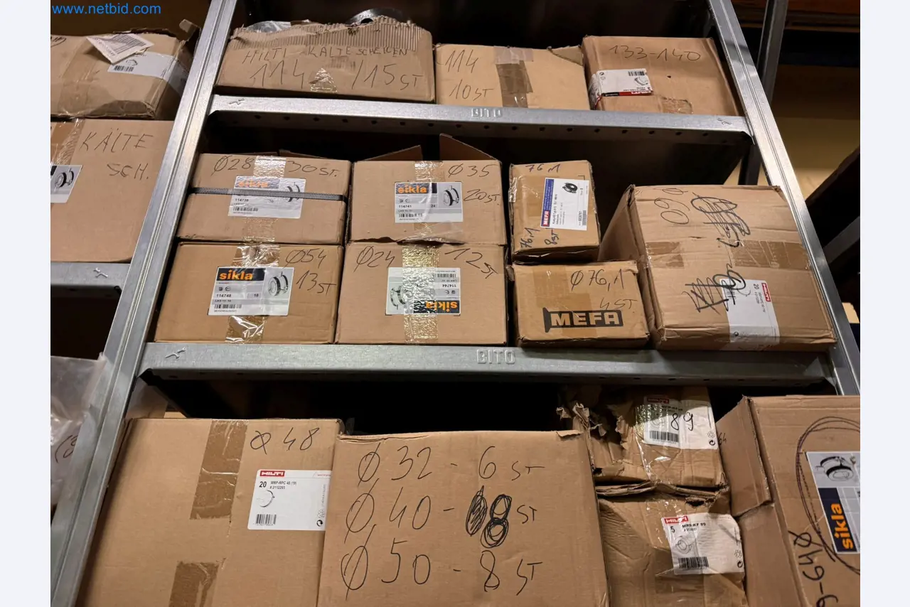 Equipment, material stocks and operating equipment of a plant construction company-27