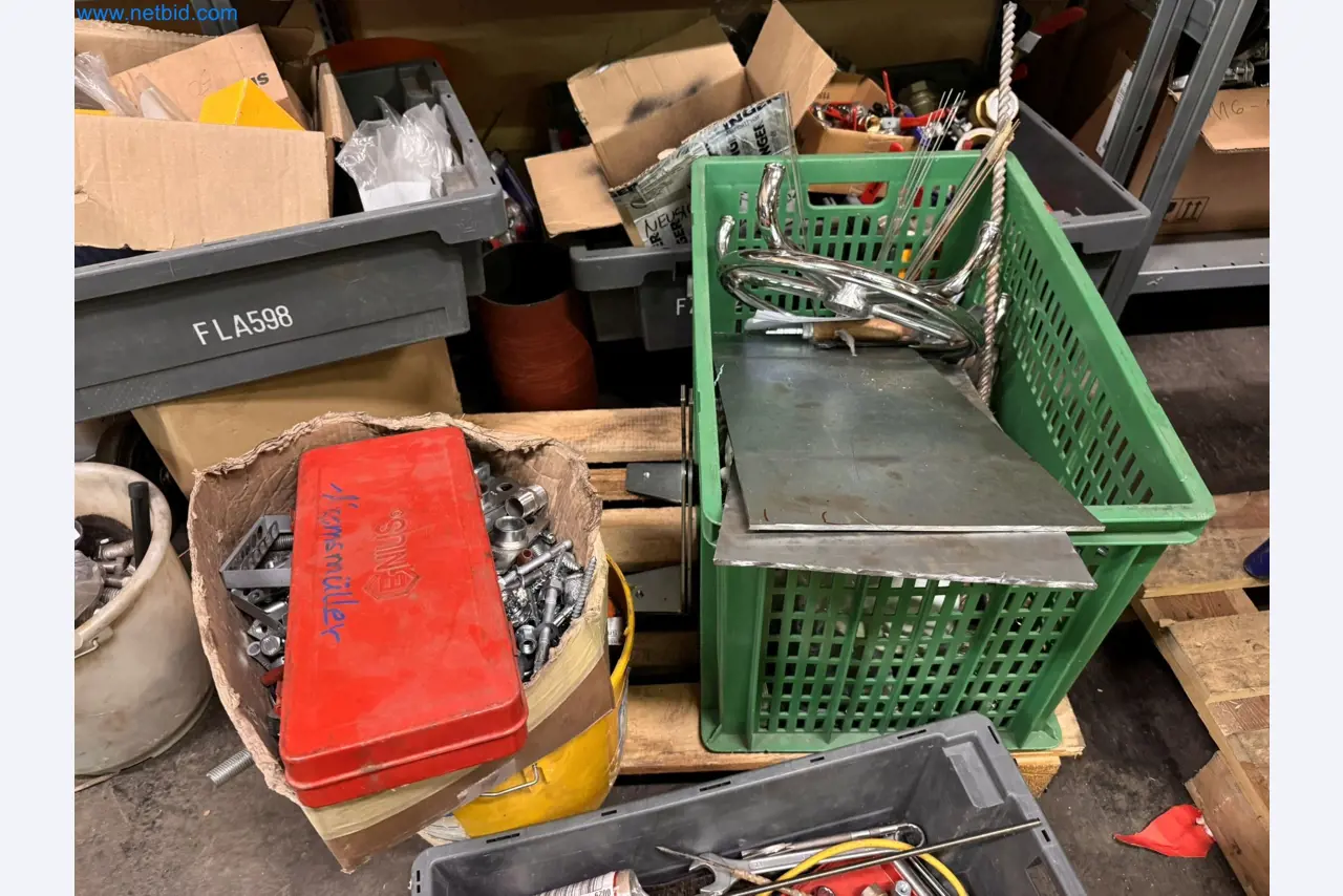 Equipment, material stocks and operating equipment of a plant construction company-28