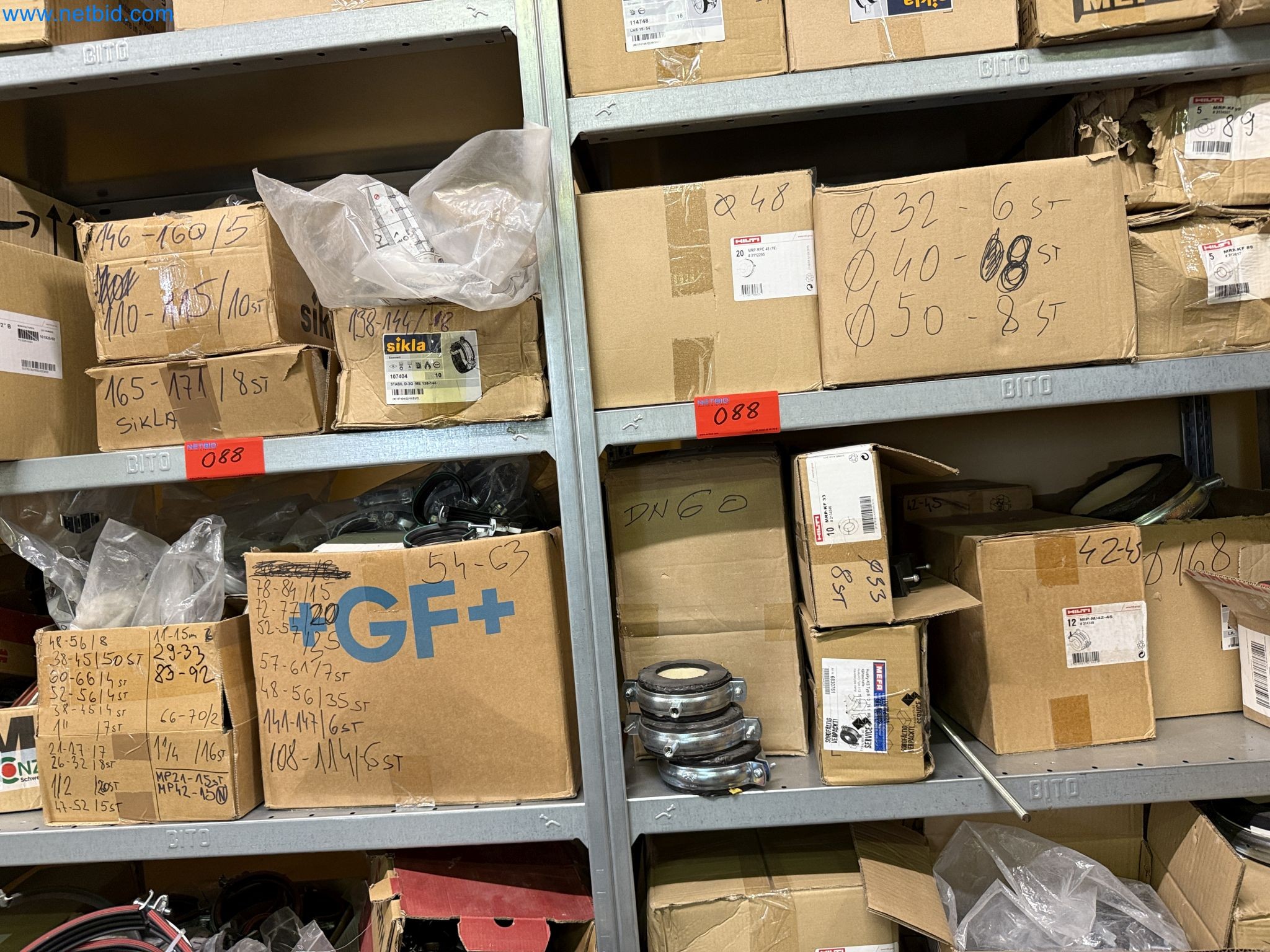 Equipment, material stocks and operating equipment of a plant construction company-2