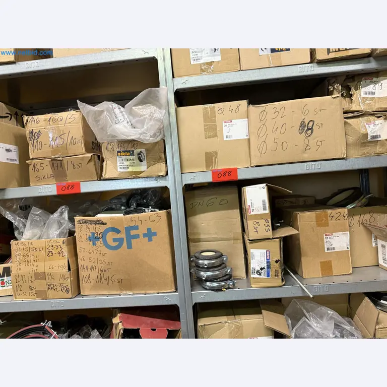 Equipment, material stocks and operating equipment of a plant construction company-2