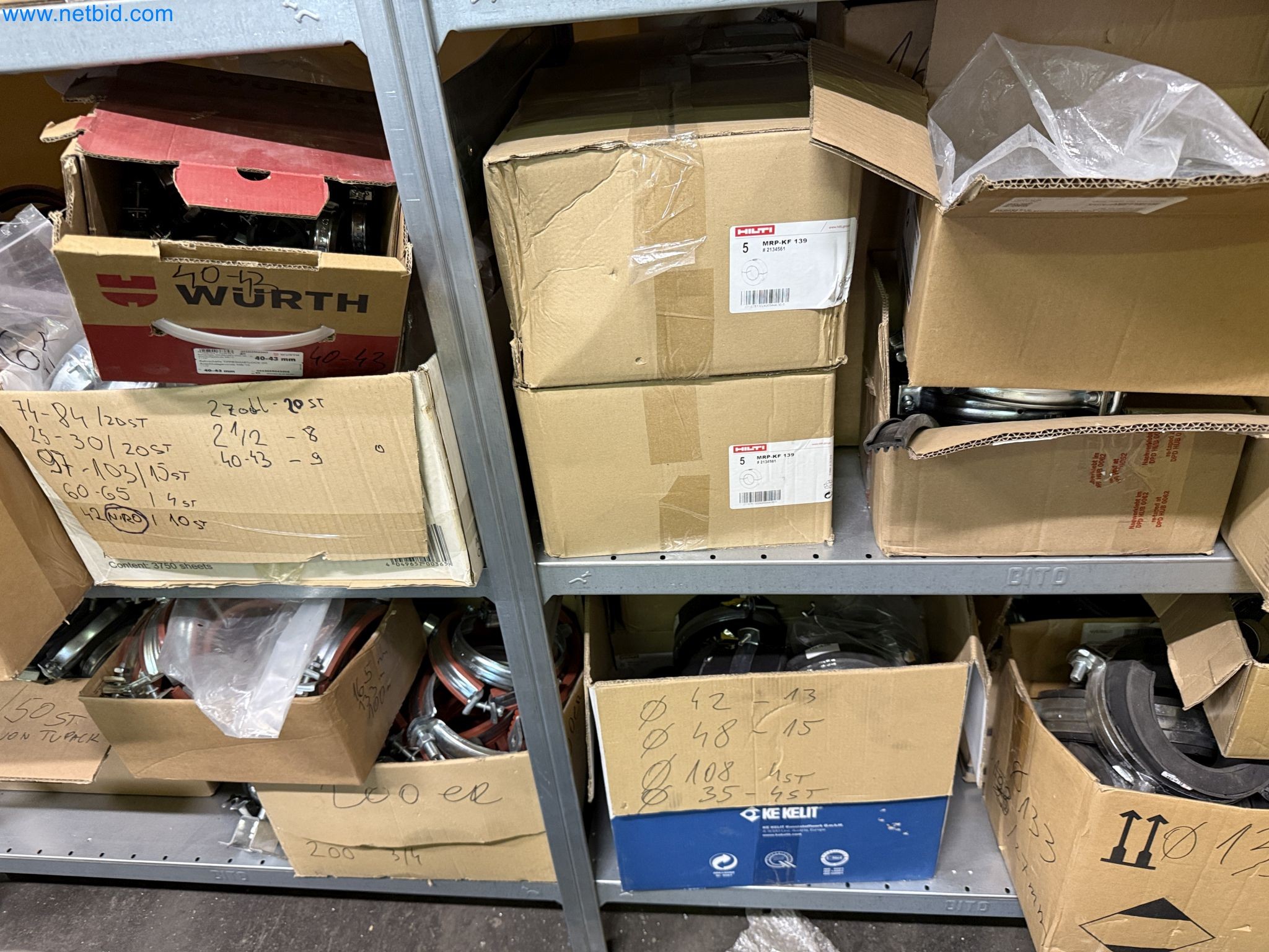 Equipment, material stocks and operating equipment of a plant construction company-3