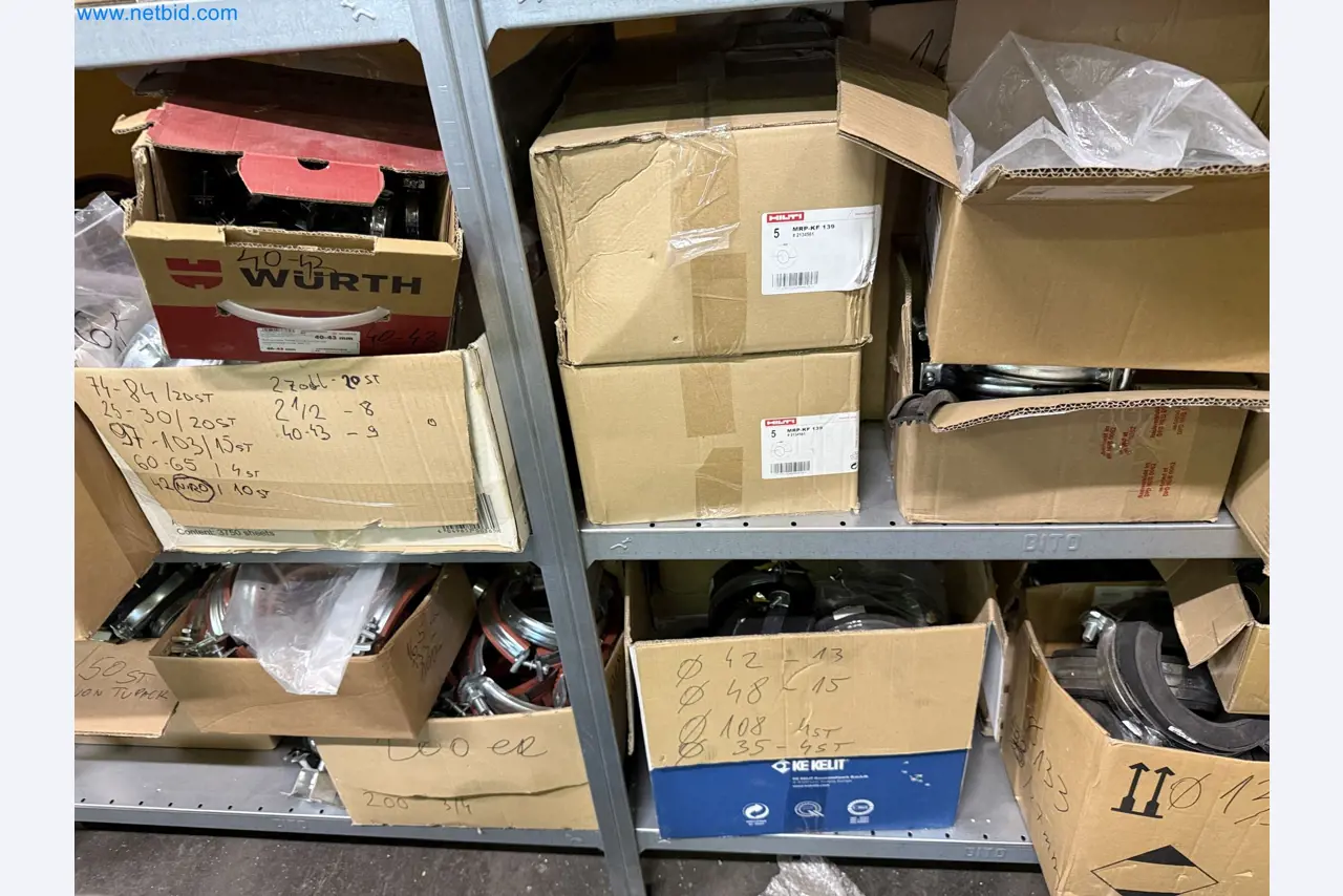 Equipment, material stocks and operating equipment of a plant construction company-3