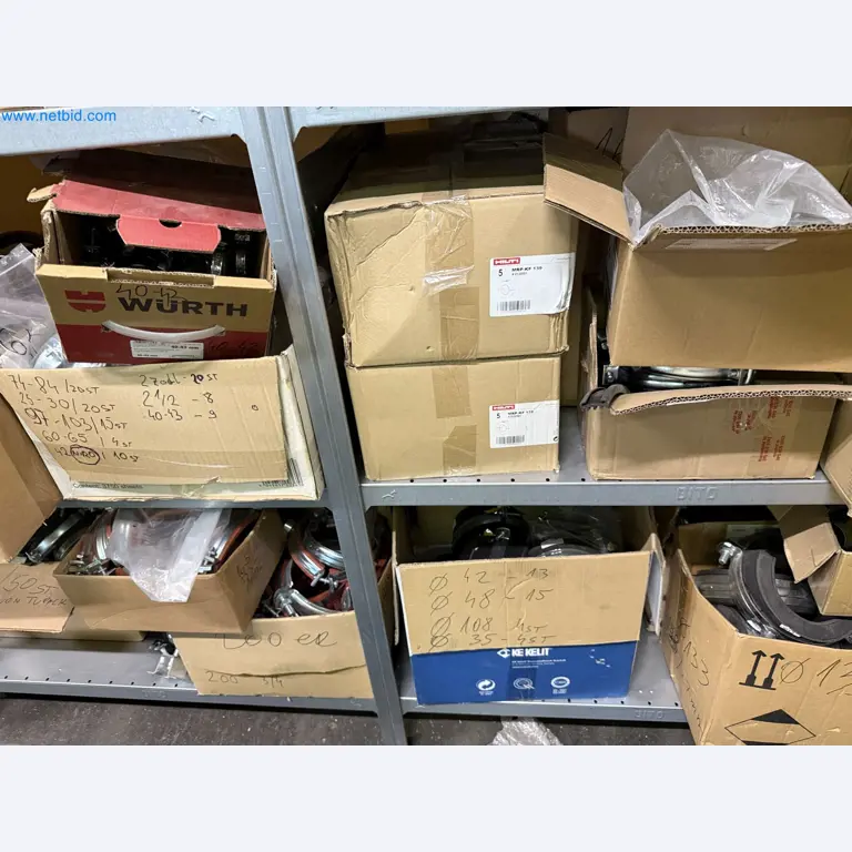 Equipment, material stocks and operating equipment of a plant construction company-3