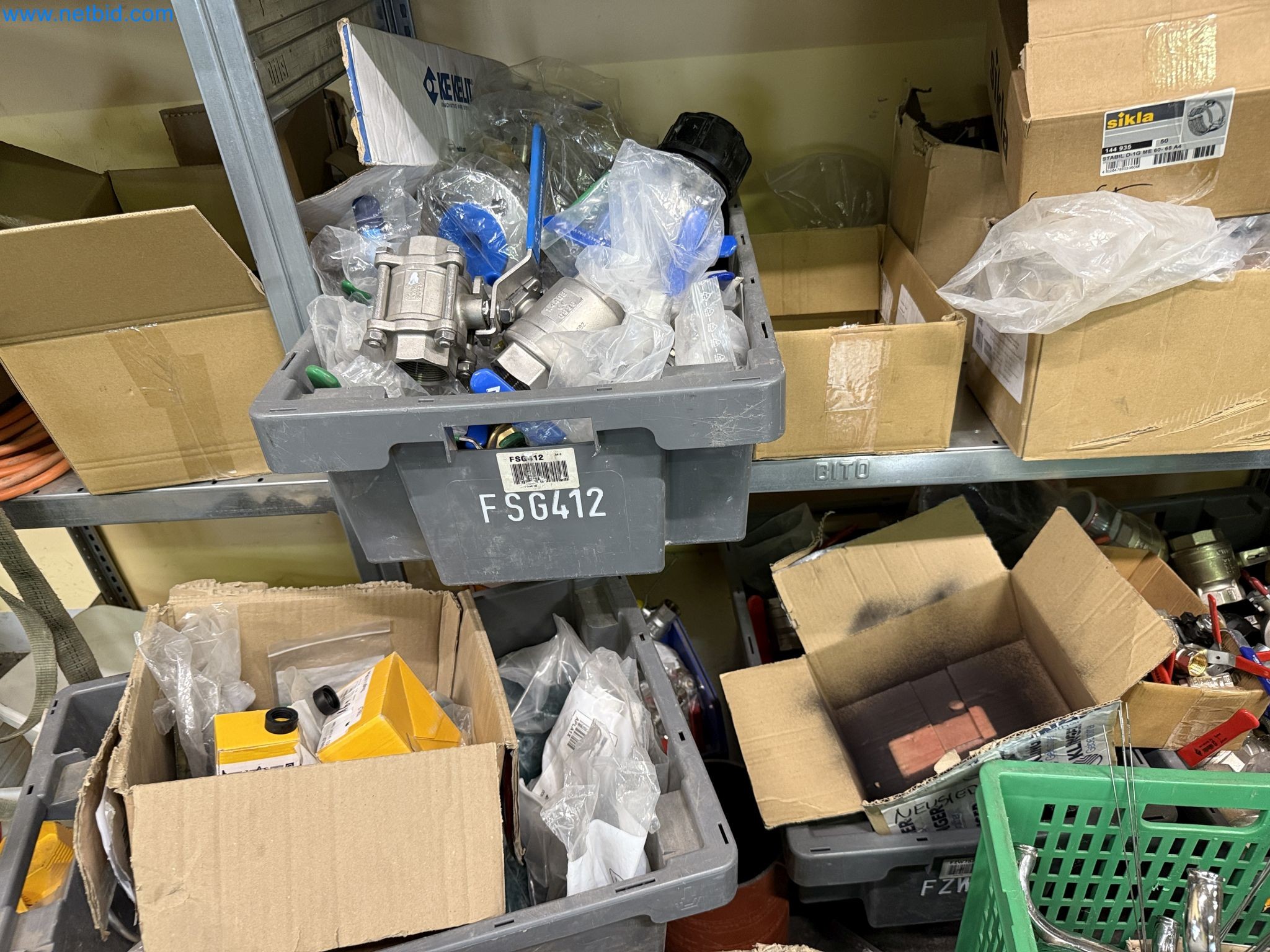 Equipment, material stocks and operating equipment of a plant construction company-6