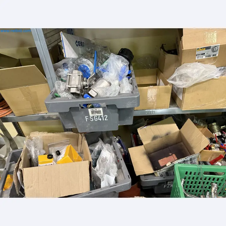 Equipment, material stocks and operating equipment of a plant construction company-6