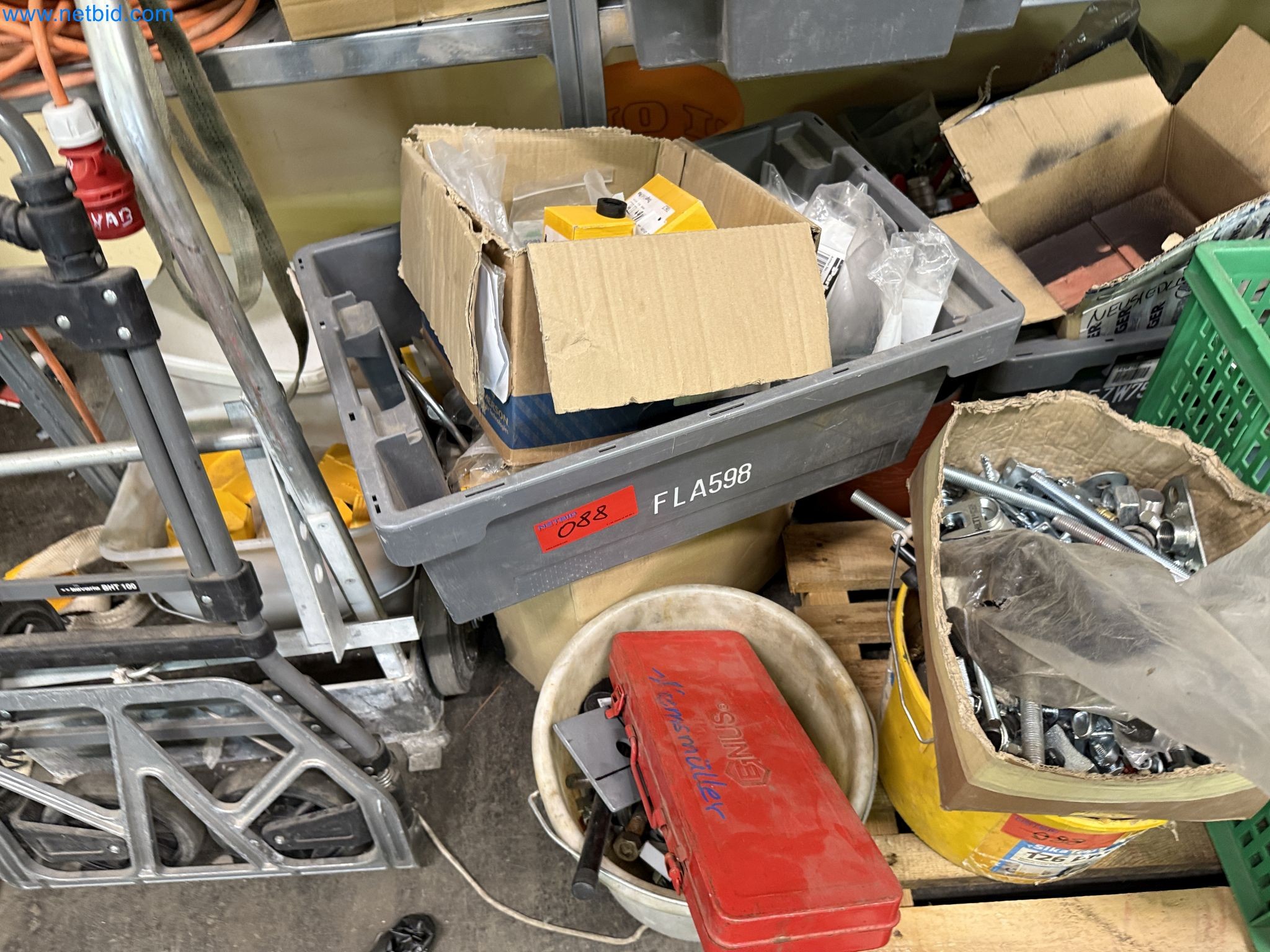 Equipment, material stocks and operating equipment of a plant construction company-7