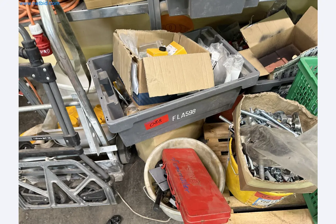 Equipment, material stocks and operating equipment of a plant construction company-7