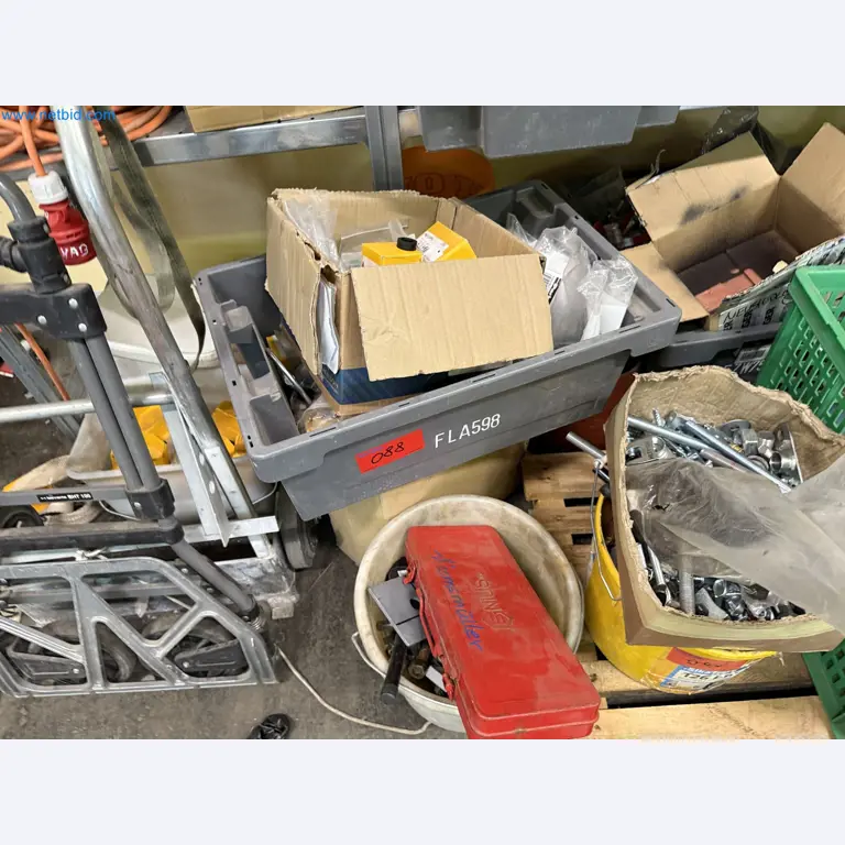 Equipment, material stocks and operating equipment of a plant construction company-7