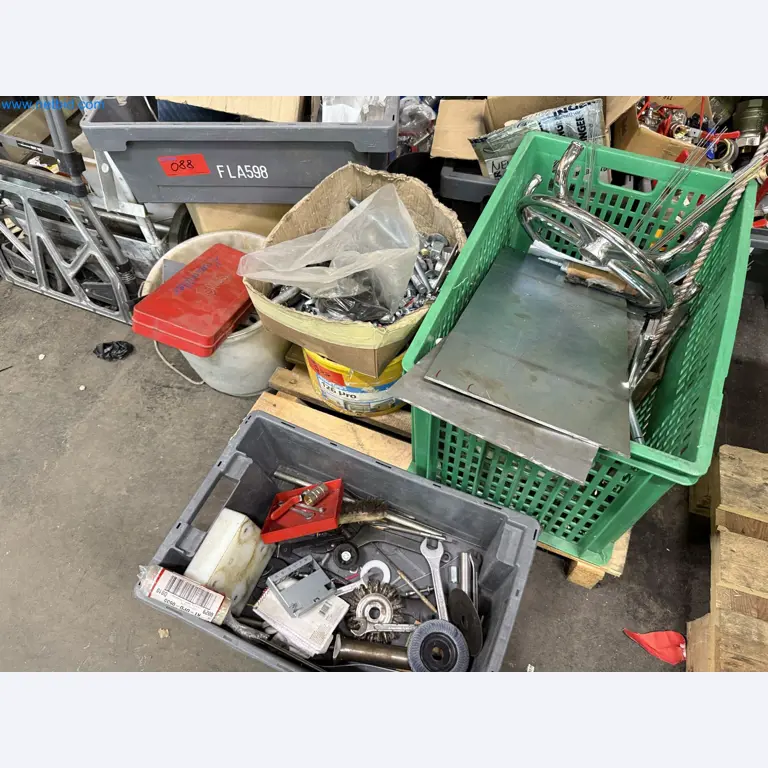 Equipment, material stocks and operating equipment of a plant construction company-8